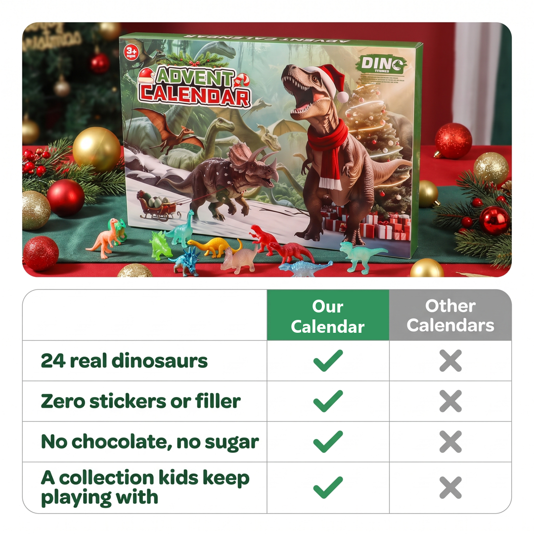 Our calendar vs other advent calendars