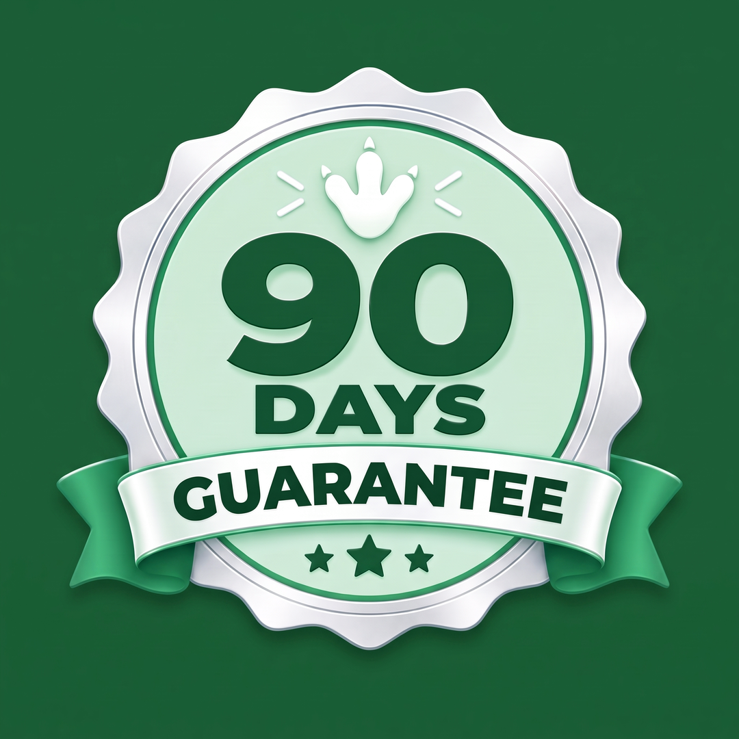 90 days money back guarantee