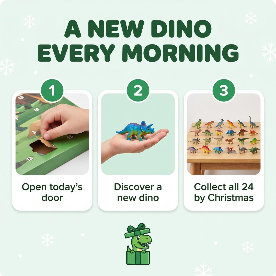 A new dino every morning - how it works